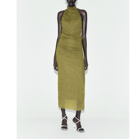 ZARA Ruched Tulle Skirt - Picture 7 of 10